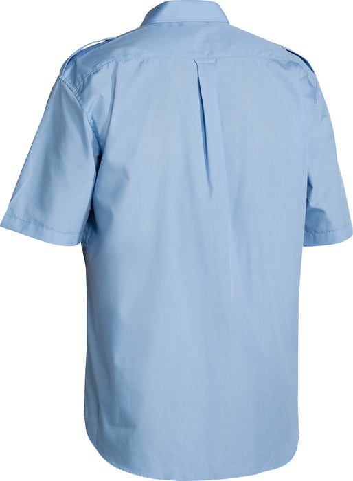 Epaulette Shirt Short Sleeve