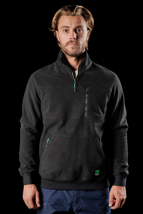 FXD WF-2 Bonded Membrane Quater Zip Work Fleece