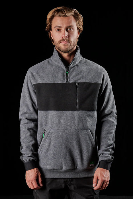 FXD WF-2 Bonded Membrane Quater Zip Work Fleece