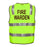 Day/Night Fire Warden Vest with Tape MZ104