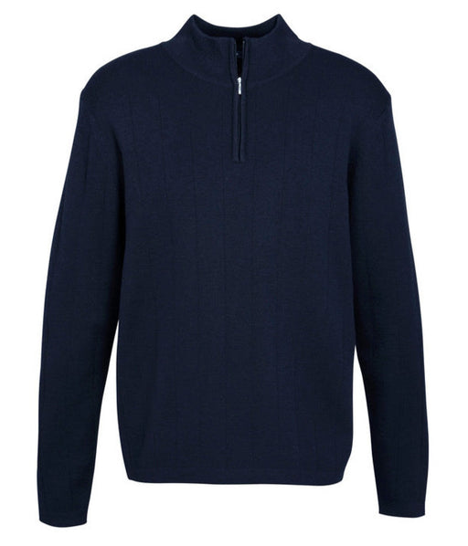 Biz Collection Mens 80/20 Wool Rich Pullover