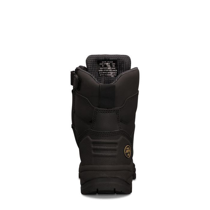 OLIVER  55-345Z  150mm Black Zip Sided Boot
