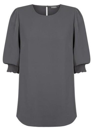 Gloweave Lola 3/4 Sleeve Shirred Cuff Top
