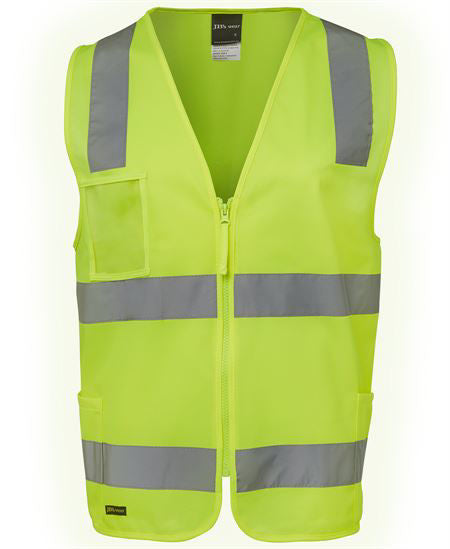 JB's wear Hi Vis D+N Zip Safety Vest 6DNSZ