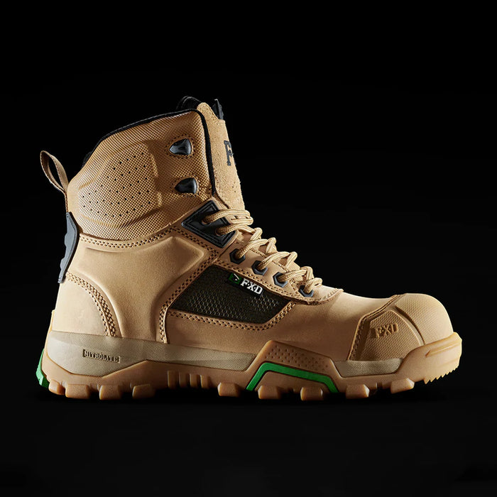 FXD WB-1 High Cut Work Boot-Wheat