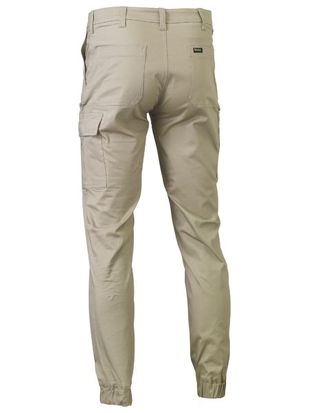 BISLEY BPC6028 Stretch Cotton Drill Cargo Cuffed Pants