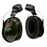 3M PELTOR Optime II Helmet Attach Earmuff H520P3GS/E, Green, Class 5 SLC80 29dB