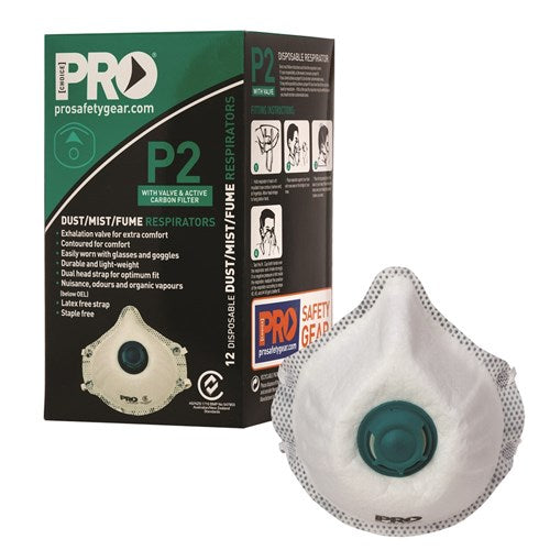 ProChoice® Dust Masks P2+Valve+Carbon