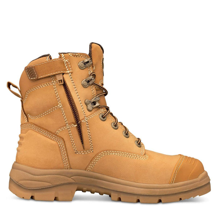 OLIVER  55-332Z  150mm Wheat Zip Sided Boot