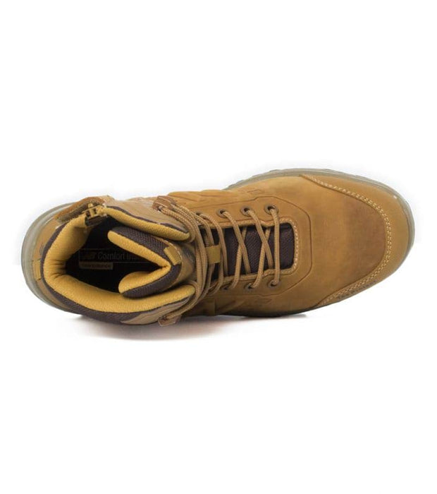 NEW BALANCE Contour 2E Zip Sided Safety Boot-Wheat